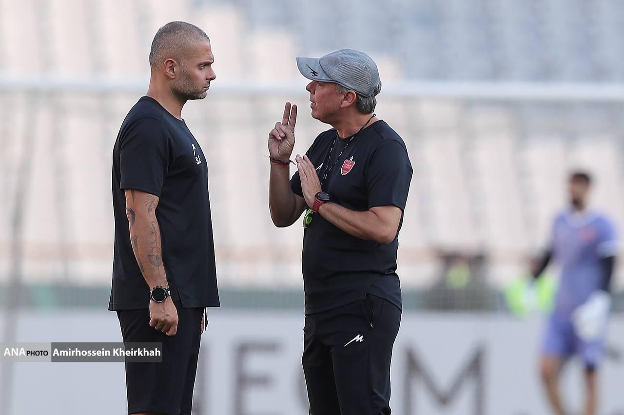 لیگ قهرمانان آسیا| گزارش تصویری از آخرین تمرین پرسپولیس مقابل النصر با حضور بیرانوند