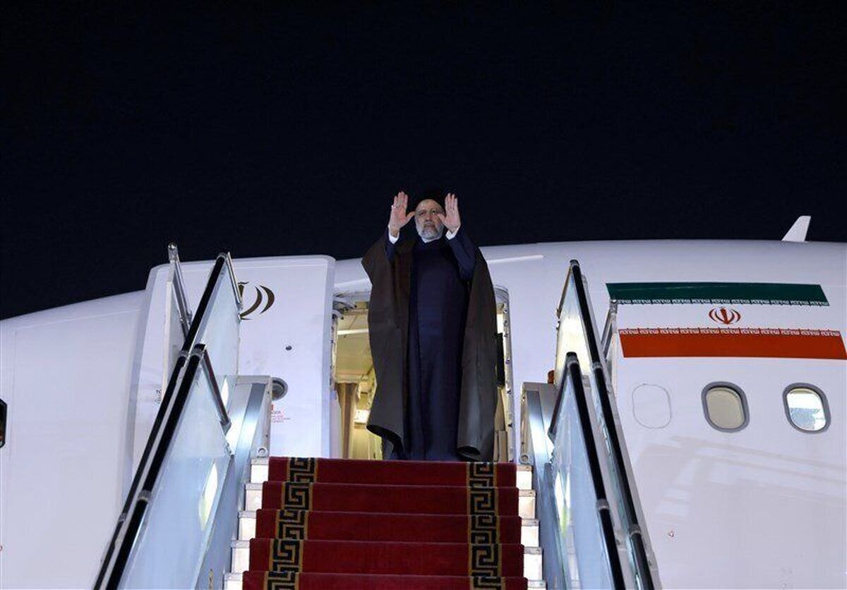 رئیس‌جمهور وارد تهران شد 