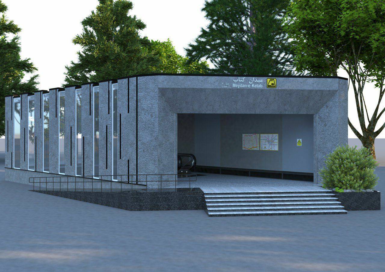 نخستین تصاویر از معماری و نورپردازی متفاوت ایستگاه مترو میدان کتاب +عکس نخستین تصاویر از معماری و نورپردازی متفاوت ایستگاه مترو میدان کتاب +عکس
