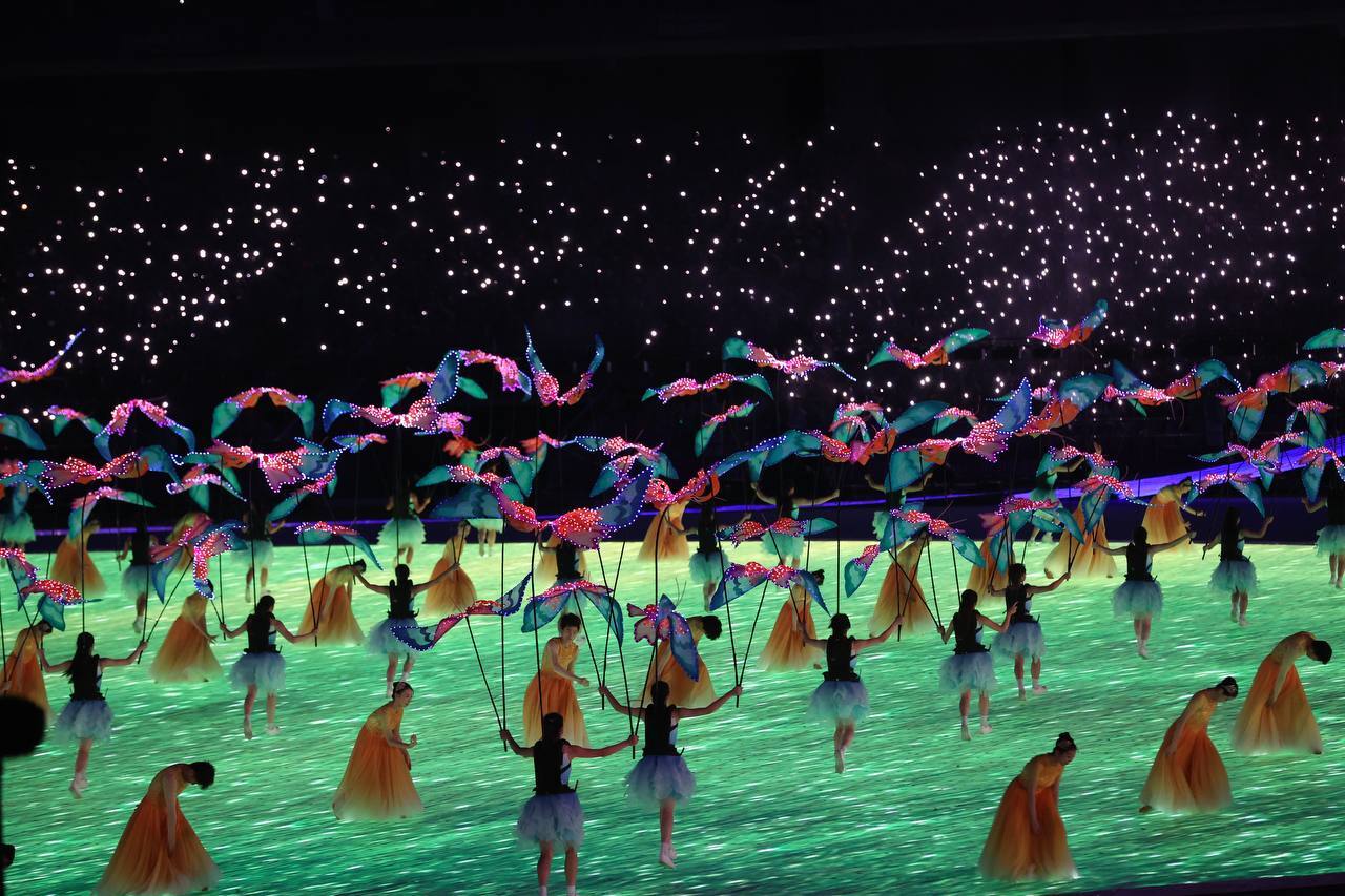 بازیهای آسیایی هانگژو| مراسم افتتاحیه آغاز شد+تصاویر بازیهای آسیایی هانگژو| مراسم افتتاحیه آغاز شد+تصاویر