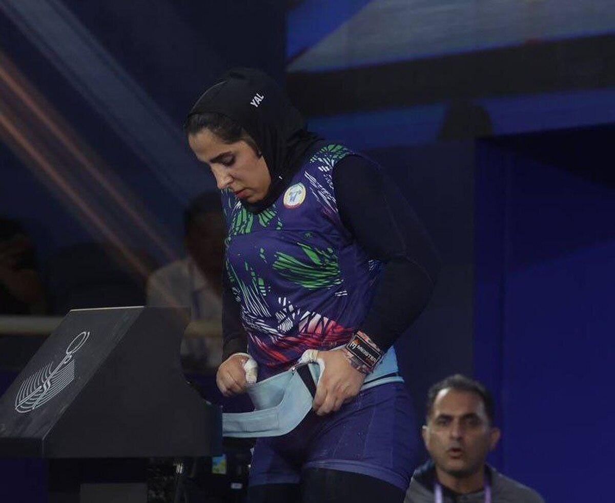 بازی‌های آسیایی هانگژو| انصراف الهام حسینی از ادامه مسابقات وزنه‌برداری