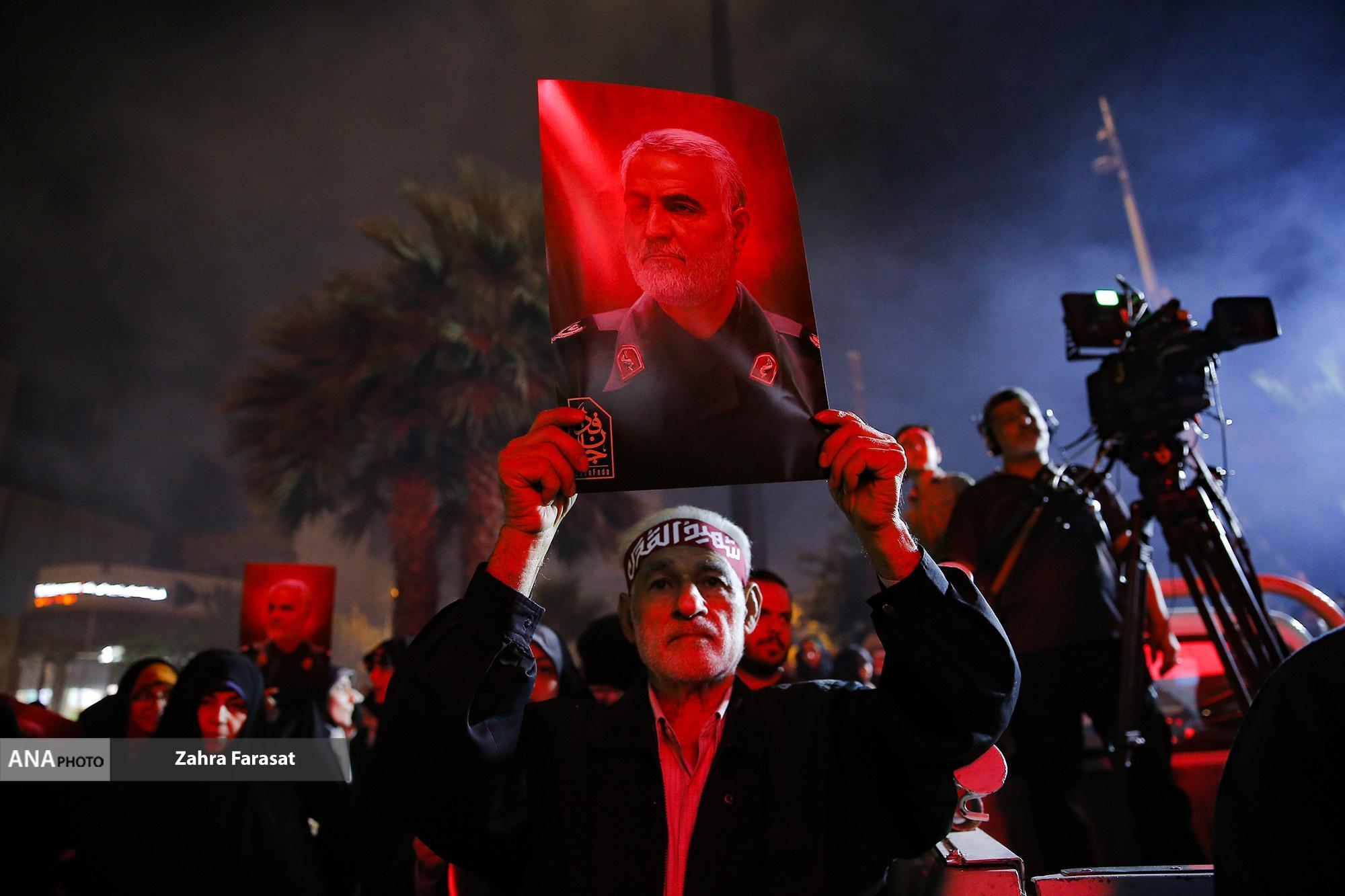 اجتماع مردم تهران در حمایت از عملیات پیروزمندانه فلسطینیان + فیلم