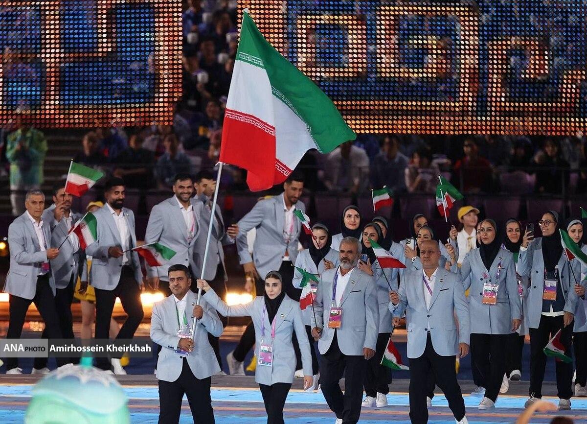 بازی‌های آسیایی هانگژو| کاروان ایران در رتبه هفتم ایستاد  فهرست مدال‌آوران مشخص شد