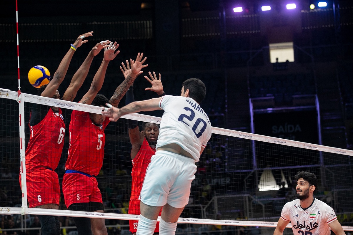 والیبال انتخابی المپیک| پایان تلخ والیبال در برزیل/ یک شکست دیگر این بار مقابل کوبا