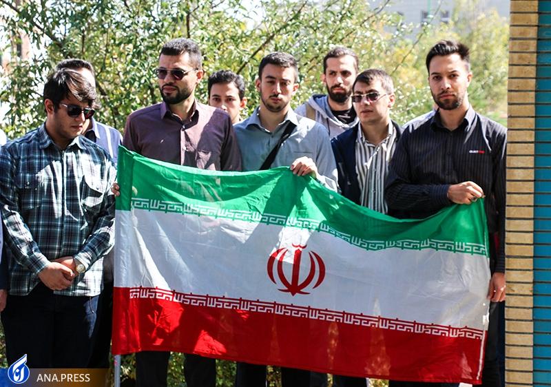 اجتماع دانشگاهیان دانشگاه آزاد در حمایت از مجاهدان فلسطینی اجتماع دانشگاهیان دانشگاه آزاد در حمایت از مجاهدان فلسطینی