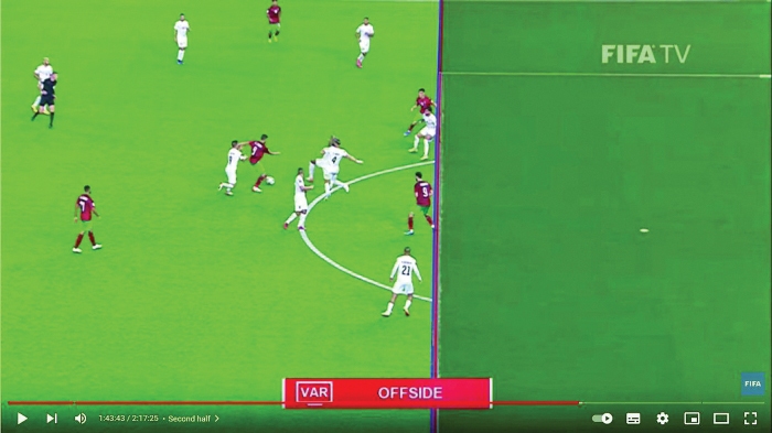 فناوری «آفساید نیمه خودکار» چیست و چگونه کار میکند؟ فناوری «آفساید نیمه خودکار» چیست و چگونه کار میکند؟