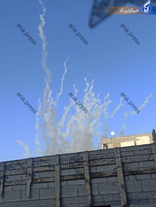 عسقلان زیر بمباران سنگین و بی‌سابقه نیروهای مقاومت قرار گرفت + فیلم و عکس