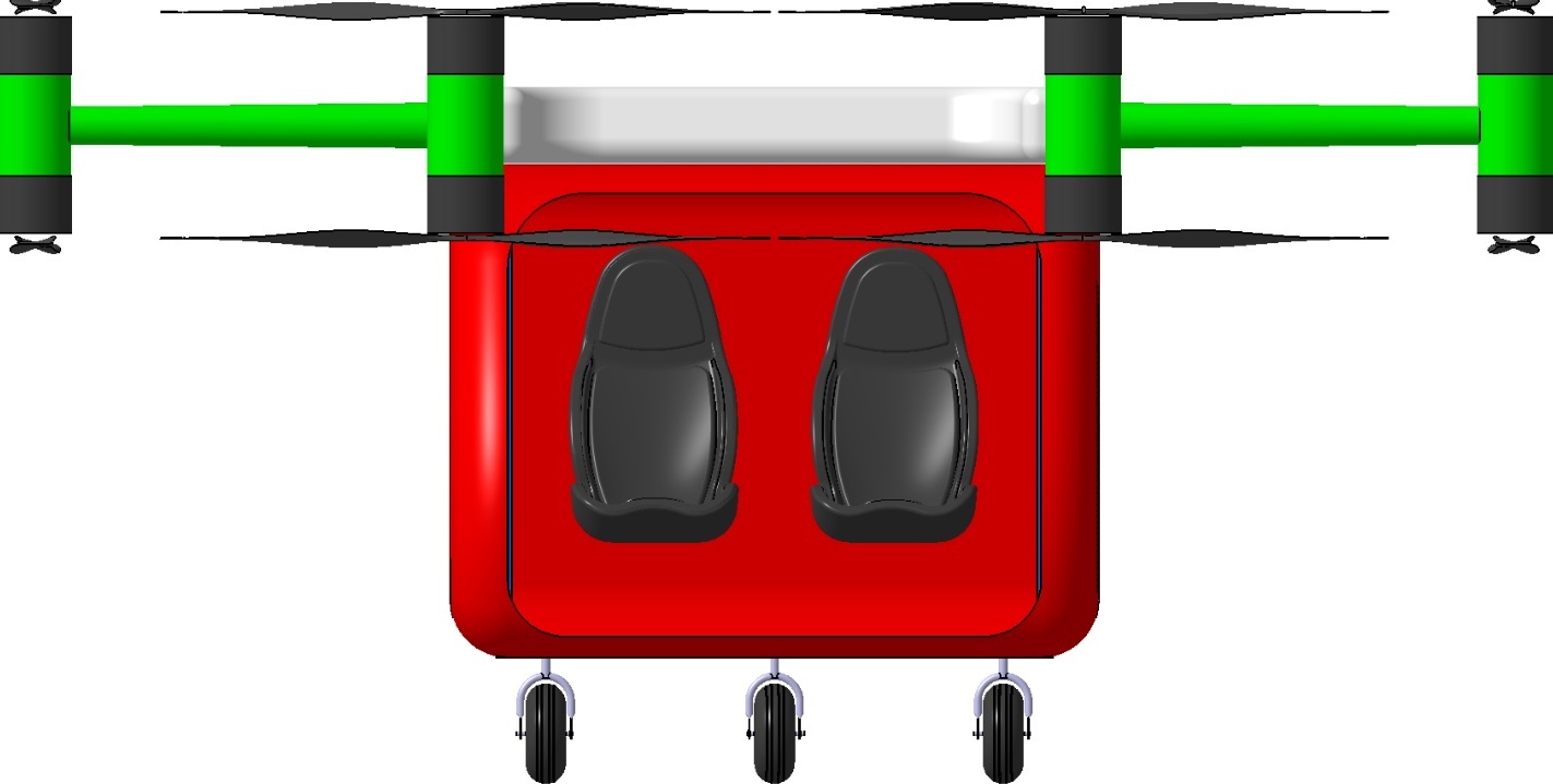مداومت پرواز ۳۲ دقیقهای خودروی پرنده درونشهری مداومت پرواز ۳۲ دقیقهای خودروی پرنده درونشهری