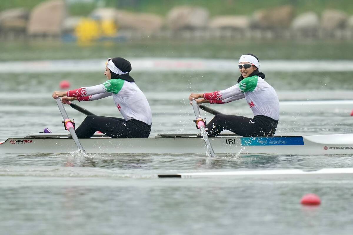 بازی های آسیایی هانگژو| نقره روئینگ سنگین وزن زنان برای ایران