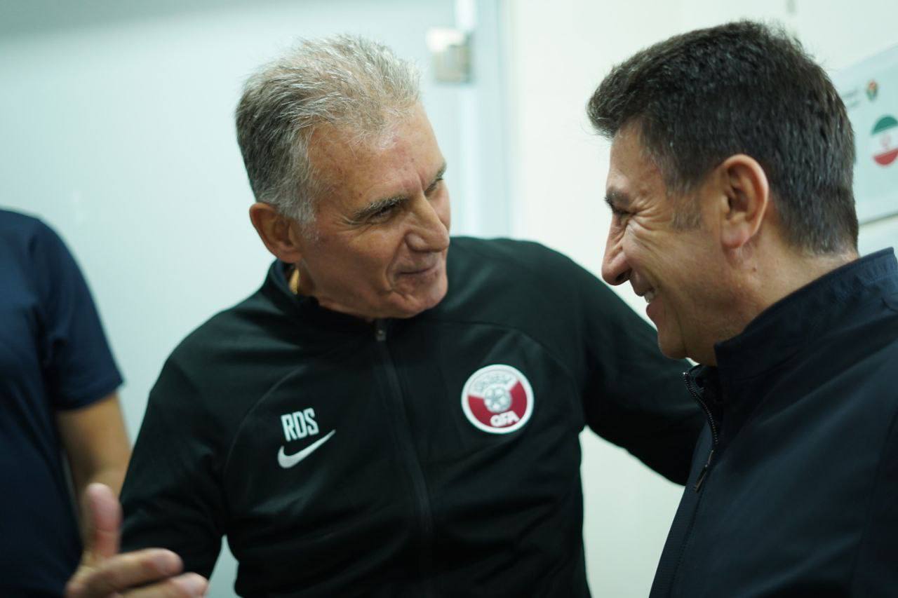 دیدار صمیمانه کی روش با قلعه نویی و شاگردان سابق+عکس دیدار صمیمانه کی روش با قلعه نویی و شاگردان سابق+عکس