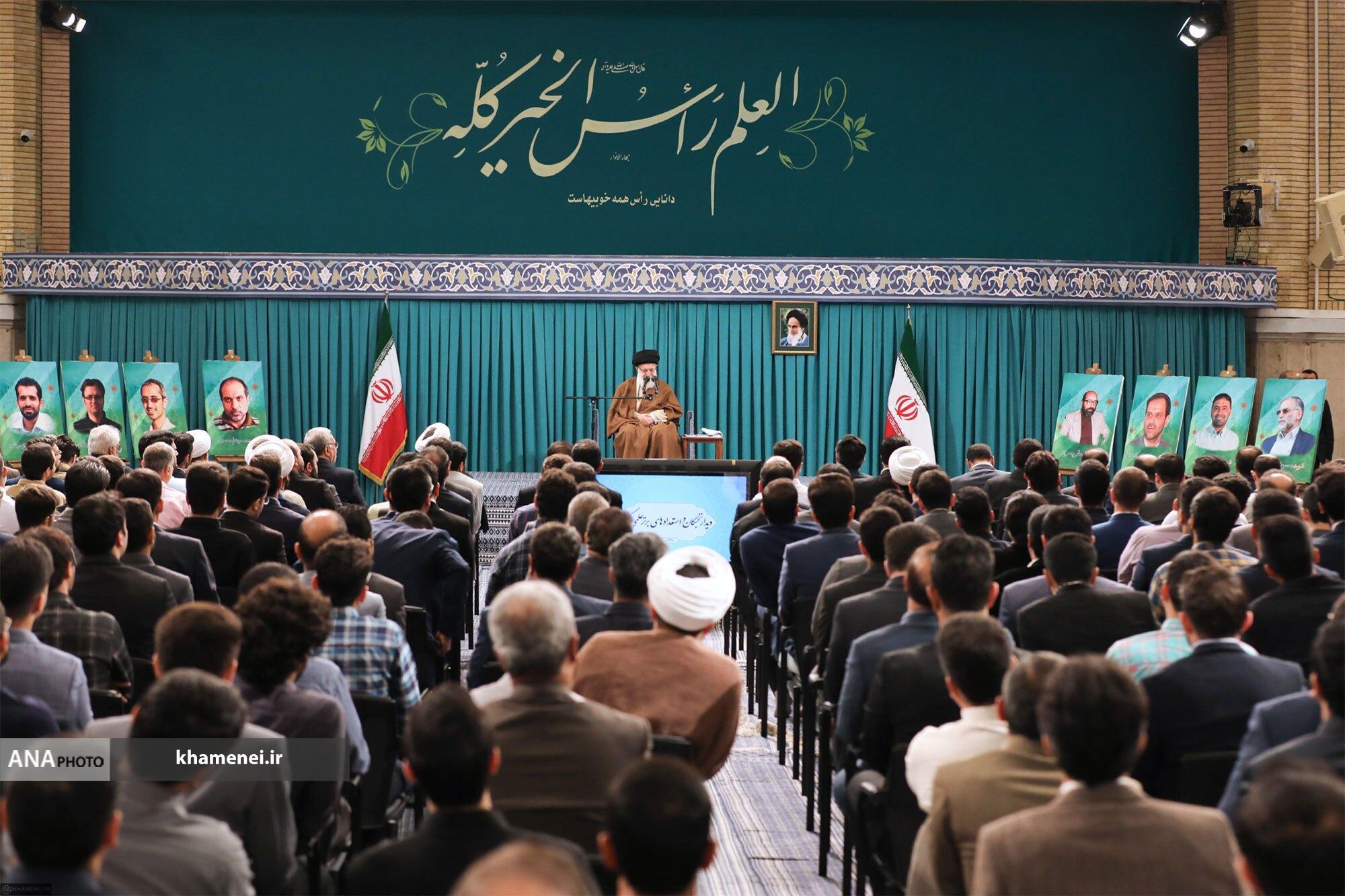 رهبر انقلاب: جنایات غزه متوقف نشود، نمیتوان جلو مقاومت را گرفت/ لزوم ورود مراکز علمی به فصل تازه نوآوری رهبر انقلاب: جنایات غزه متوقف نشود، نمیتوان جلو مقاومت را گرفت/ لزوم ورود مراکز علمی به فصل تازه نوآوری