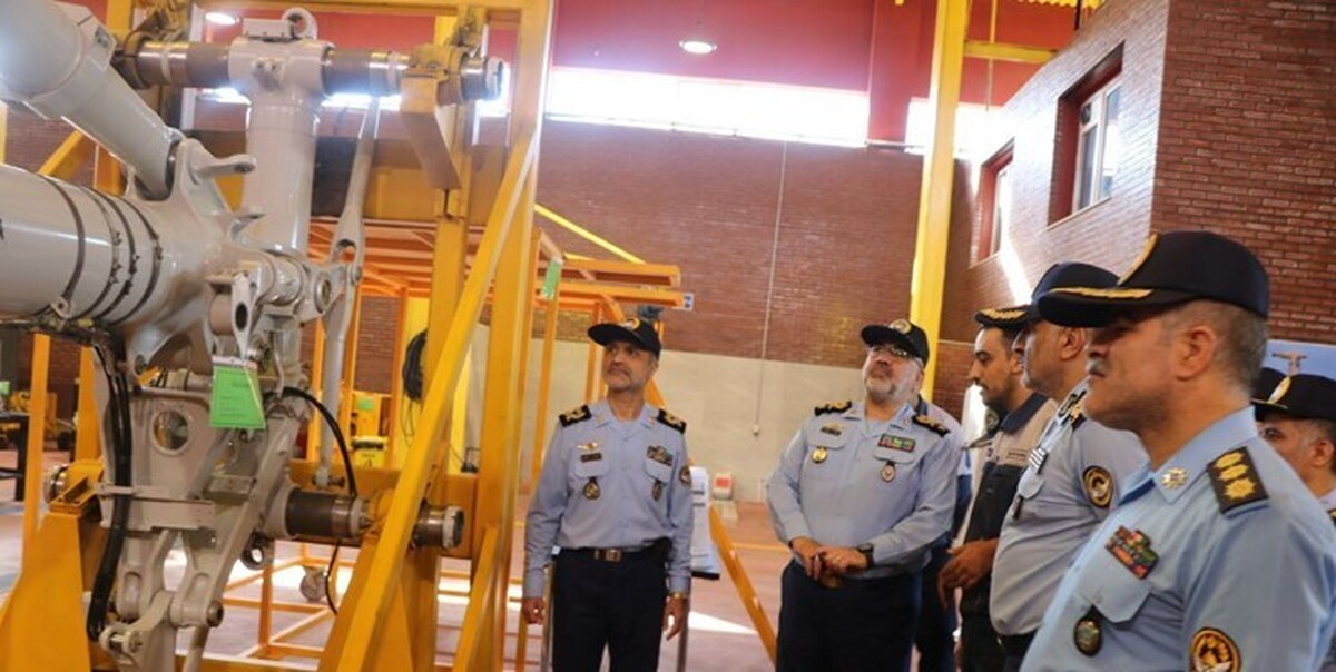افتتاح مرکز تعمیر و بازیابی ارابه فرود هواپیما در نیروی هوایی ارتش