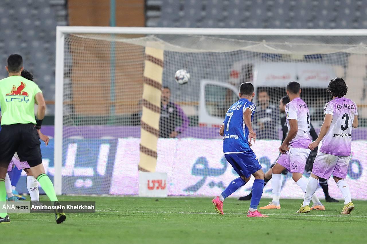 فریم به فریم با گل برتری استقلال با دبل محمدی و خوشحالی ویژه نکونام