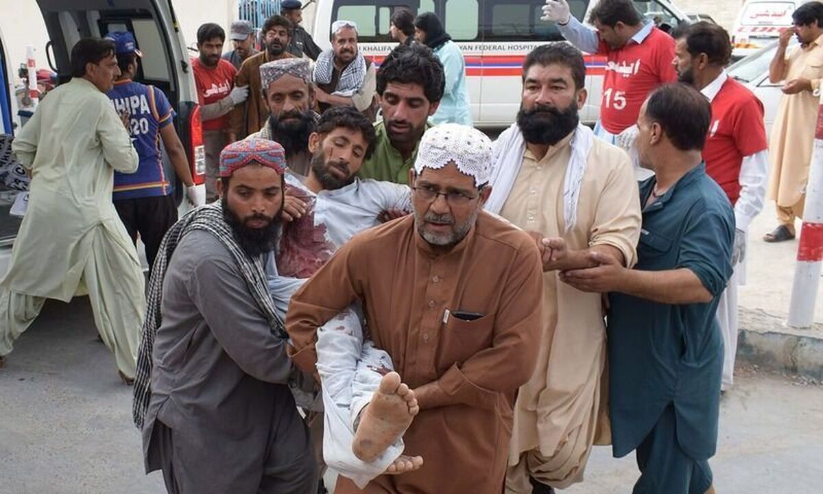 انفجار بمب در بلوچستان پاکستان