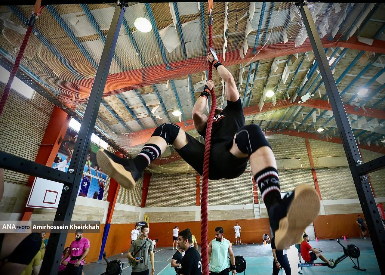 گزارش تصویری از اولین دوره لیگ کراس‌فیت مردان