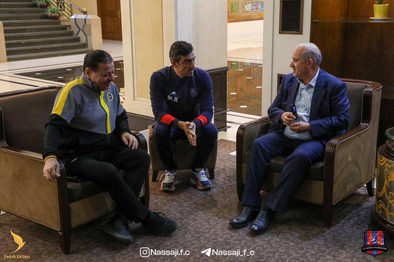 حضور تاج، بهاروند و قلعه نویی در اردوی نساجی پیش از بازی با نوبهار ازبکستان+ عکس حضور تاج، بهاروند و قلعه نویی در اردوی نساجی پیش از بازی با نوبهار ازبکستان+ عکس