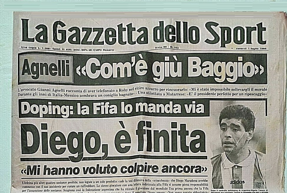 از مارادونا، گواردیولا و دیویدز تا اونانا و پوگبا؛ ۱۰ ستاره معروف فوتبال که در دام دوپینگ گرفتار شدند از مارادونا، گواردیولا و دیویدز تا اونانا و پوگبا؛ ۱۰ ستاره معروف فوتبال که در دام دوپینگ گرفتار شدند