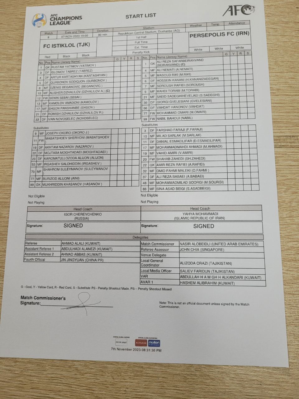 حاشیه بازی استقلال تاجیکستان و پرسپولیس| حاشیه بازی استقلال تاجیکستان و پرسپولیس|