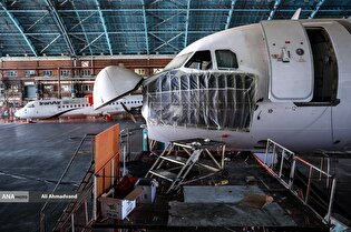 آشیانه‌ای برای تعمیر طیاره‌ها/ تعمیرات صفر تا صد هواپیما به دست مهندسان ایرانی
