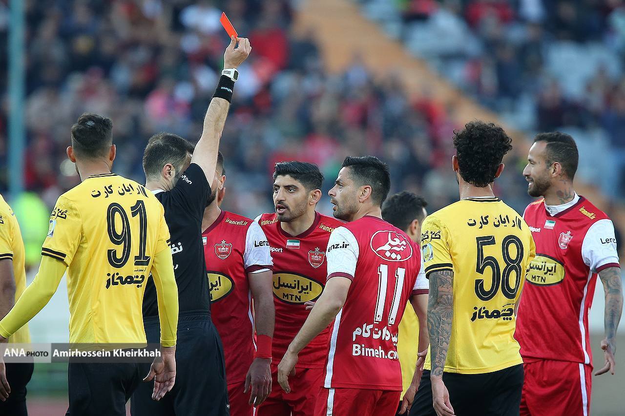 بماند///مرور اتفاقات آخرین دیدار سپاهان و پرسپولیس|