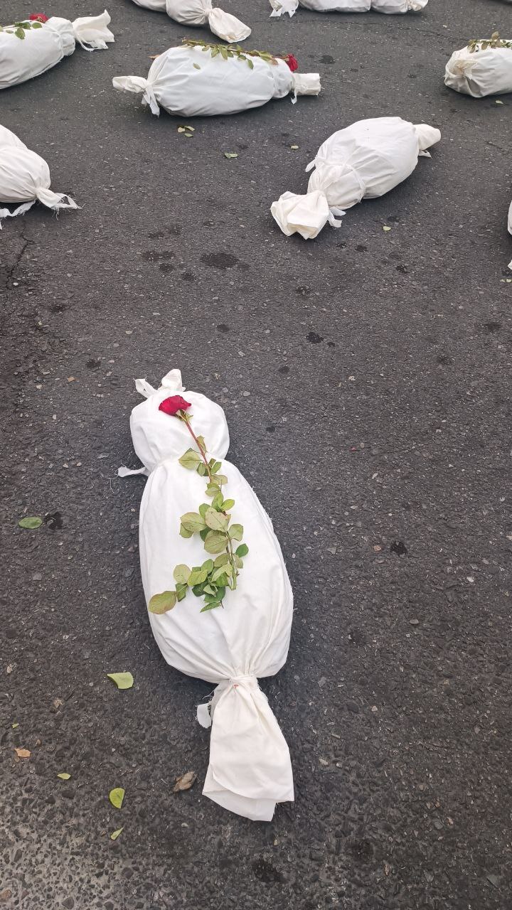 «سمفونی کشتگان» روایتی از ۵ هزار کودک شهید در غزه در میدان فلسطین اجرا شد «سمفونی کشتگان» روایتی از ۵ هزار کودک شهید در غزه در میدان فلسطین اجرا شد