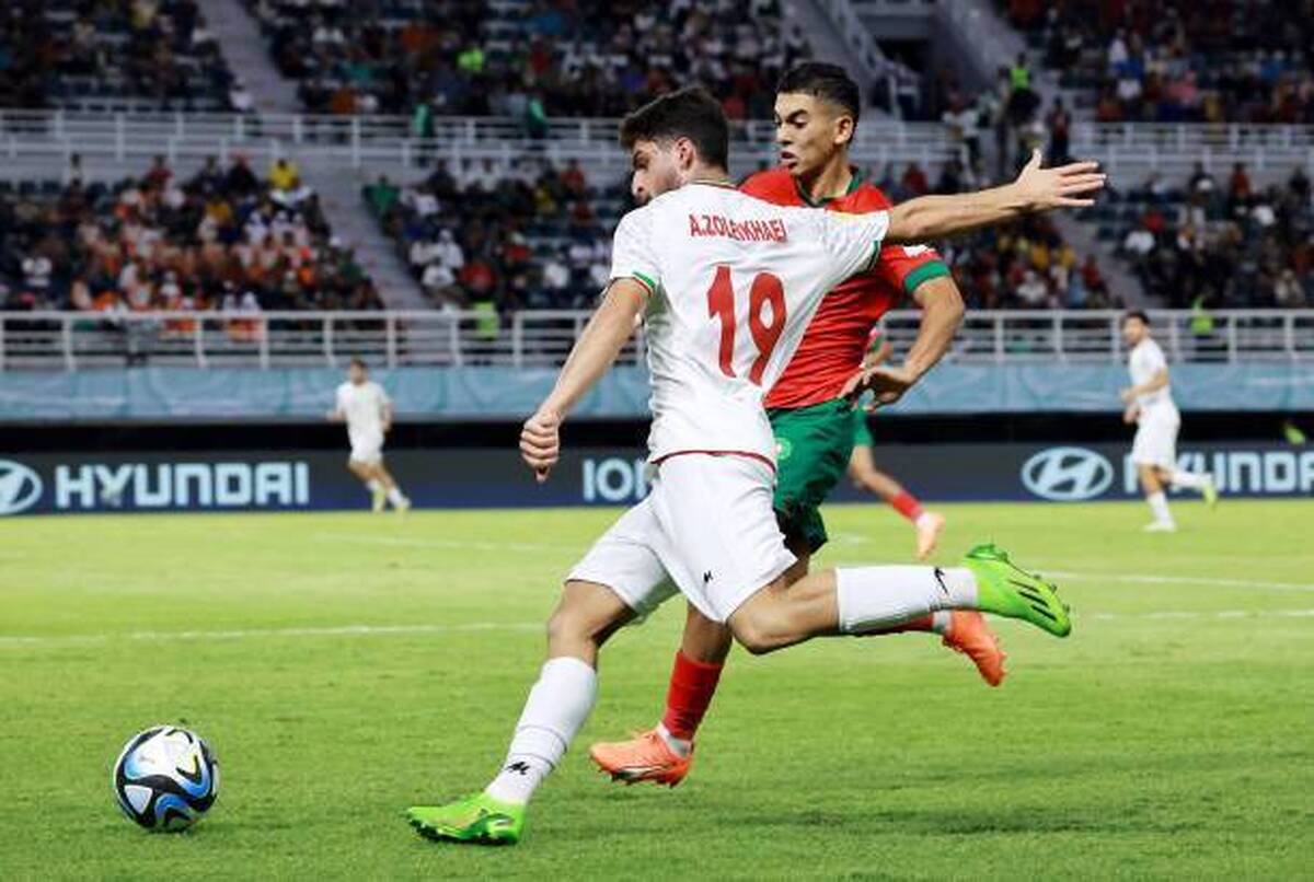 جام جهانی زیر ۱۷ سال|شکست ناباورانه ایران مقابل مراکش در ضربات پنالتی  تیم عبدی ایستاده حذف شد