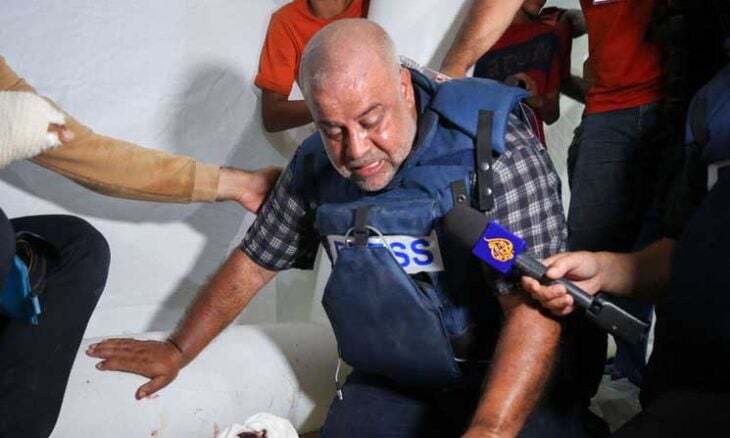 الدحدوح یک خبرنگار آزاده است/صهیونیستها در برابر اراده ملت فلسطین به زانو میافتند الدحدوح یک خبرنگار آزاده است/صهیونیستها در برابر اراده ملت فلسطین به زانو میافتند