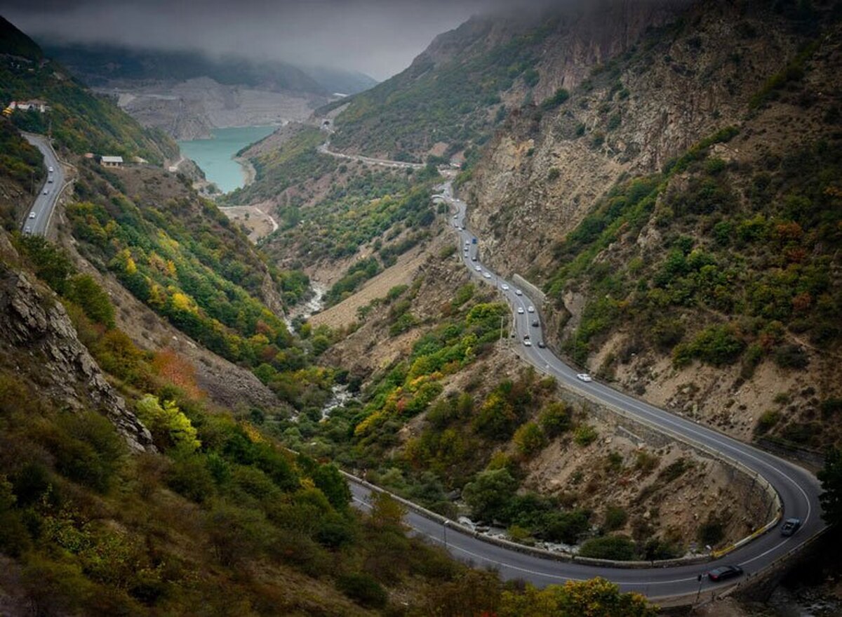 انسداد جاده چالوس از ساعت ۶ تا ۱۶ امروز