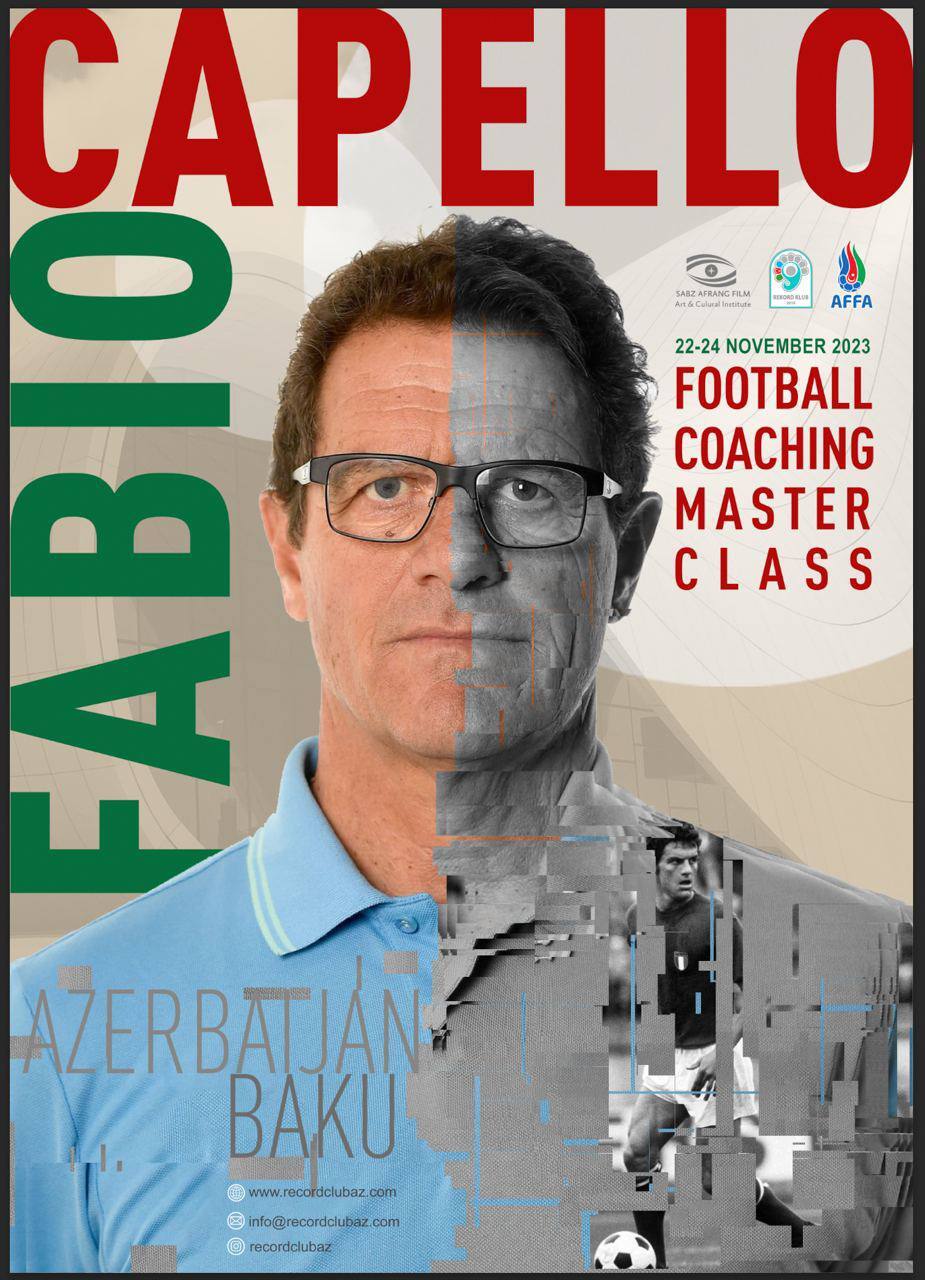 دعوت از تاج و قلعه نویی برای شرکت در سمینار ویژه فابیو کاپلو در کشور آذربایجان+فیلم و عکس دعوت از تاج و قلعه نویی برای شرکت در سمینار ویژه فابیو کاپلو در کشور آذربایجان+فیلم و عکس