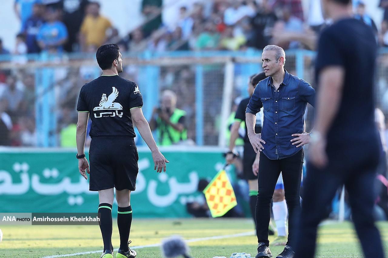 تصاویر دیدار ملوان - پرسپولیس/ سرخپوشان چگونه در انزلی متوقف شدند؟