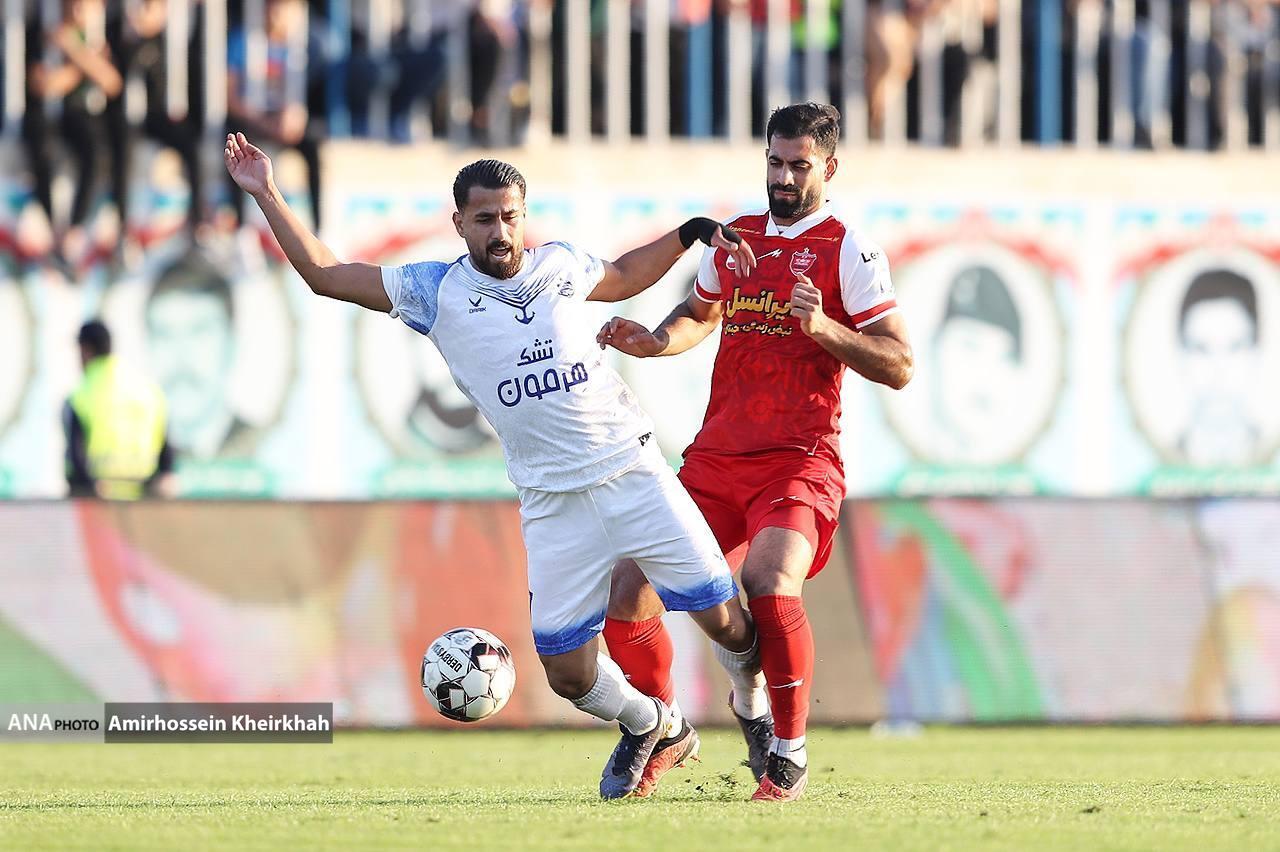 تصاویر دیدار ملوان - پرسپولیس/ سرخپوشان چگونه در انزلی متوقف شدند؟