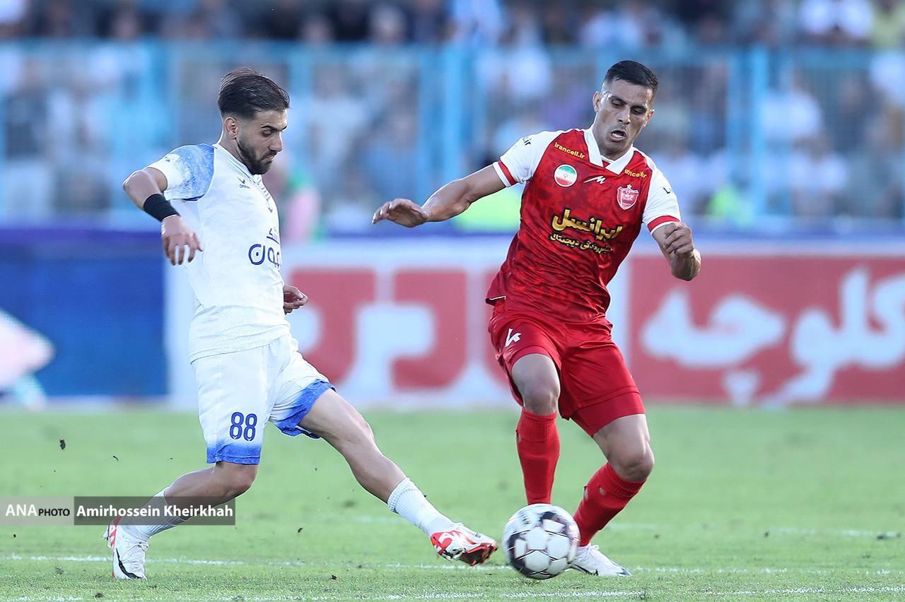 تصاویر دیدار ملوان - پرسپولیس/ سرخپوشان چگونه در انزلی متوقف شدند؟