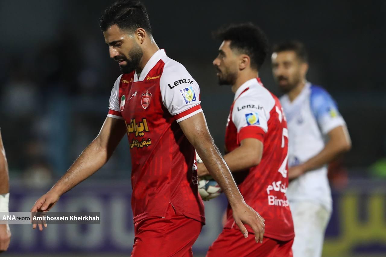 تصاویر دیدار ملوان - پرسپولیس/ سرخپوشان چگونه در انزلی متوقف شدند؟