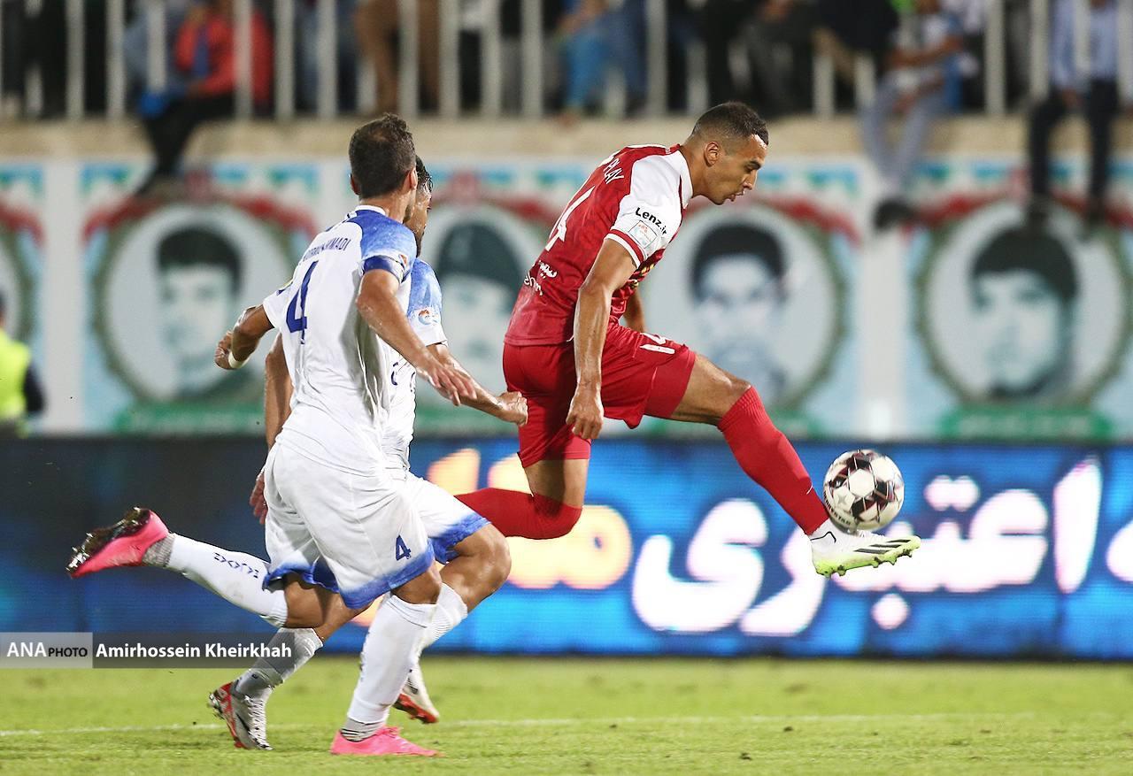 تصاویر دیدار ملوان - پرسپولیس/ سرخپوشان چگونه در انزلی متوقف شدند؟