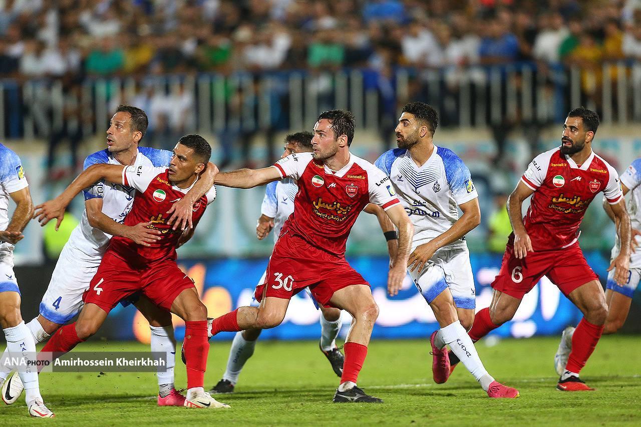 تصاویر دیدار ملوان - پرسپولیس/ سرخپوشان چگونه در انزلی متوقف شدند؟