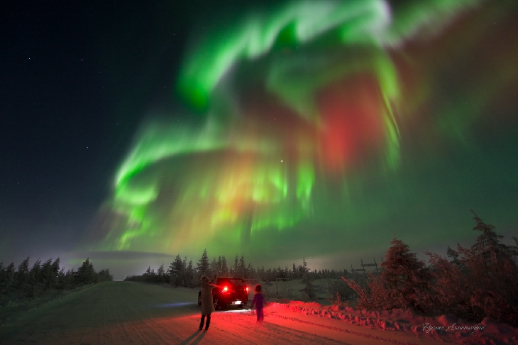 شفق قطبی، نورهای رنگارنگ در آسمان زمین