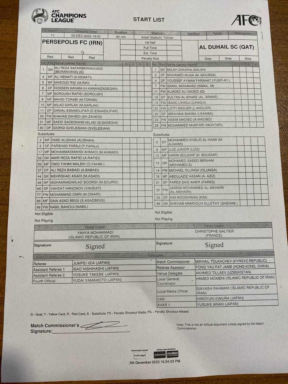 حاشیه بازی پرسپولیس و الدحیل| جایگاههای مجاز ورزشگاه آزادی پر شد/ شعار هواداران علیه هاشمی نسب و حضور عالیشاه روی نیمکت+عکس و فیلمها حاشیه بازی پرسپولیس و الدحیل| جایگاههای مجاز ورزشگاه آزادی پر شد/ شعار هواداران علیه هاشمی نسب و حضور عالیشاه روی نیمکت+عکس و فیلمها