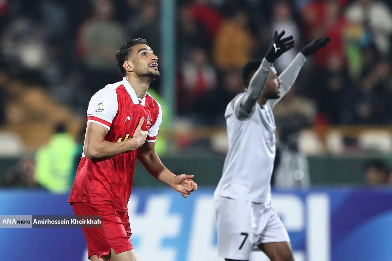 تصاویر حذف تلخ پرسپولیس از لیگ قهرمانان آسیا