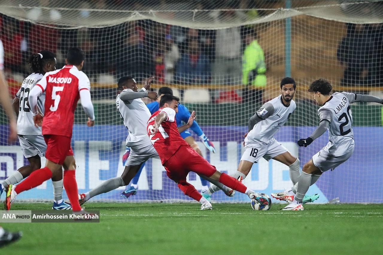 تصاویر حذف تلخ پرسپولیس از لیگ قهرمانان آسیا