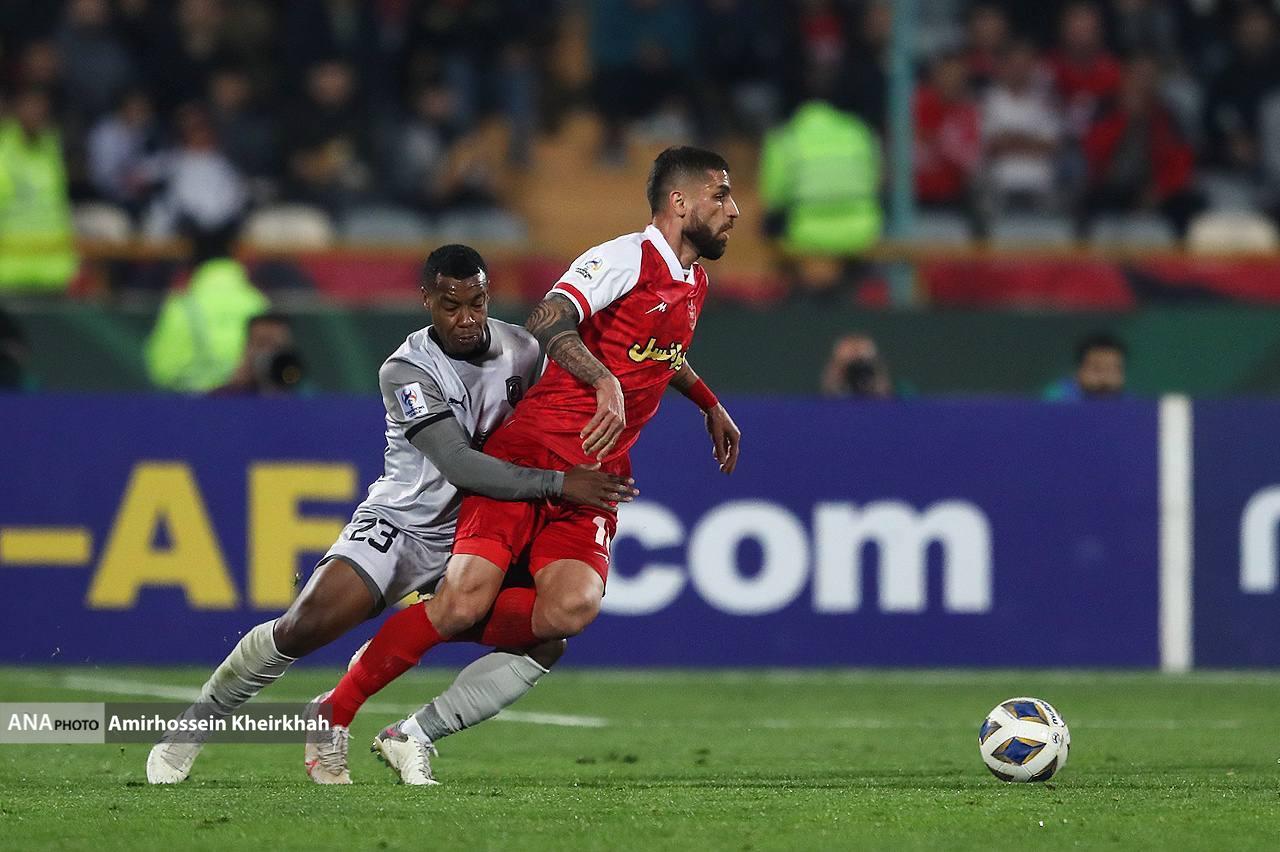 تصاویر حذف تلخ پرسپولیس از لیگ قهرمانان آسیا