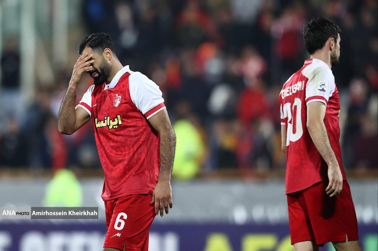 تصاویر حذف تلخ پرسپولیس از لیگ قهرمانان آسیا