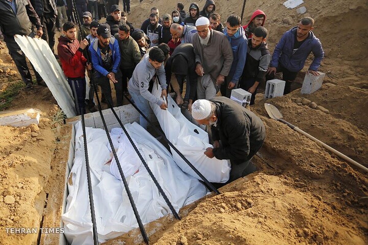 شمار شهدای فلسطینی در نوار غزه به 17500 نفر نزدیک شد