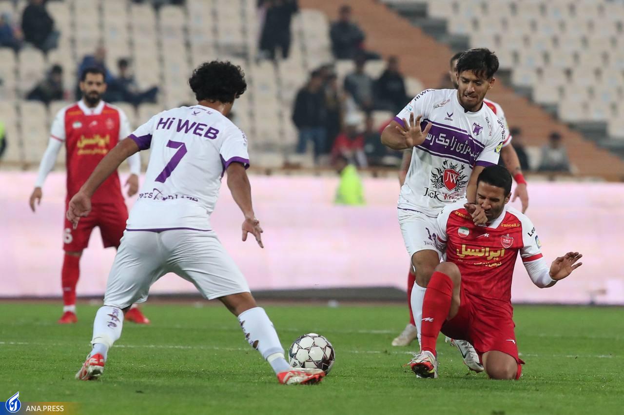 گزارش تصویری از دیدار پرسپولیس و هوادار گزارش تصویری از دیدار پرسپولیس و هوادار