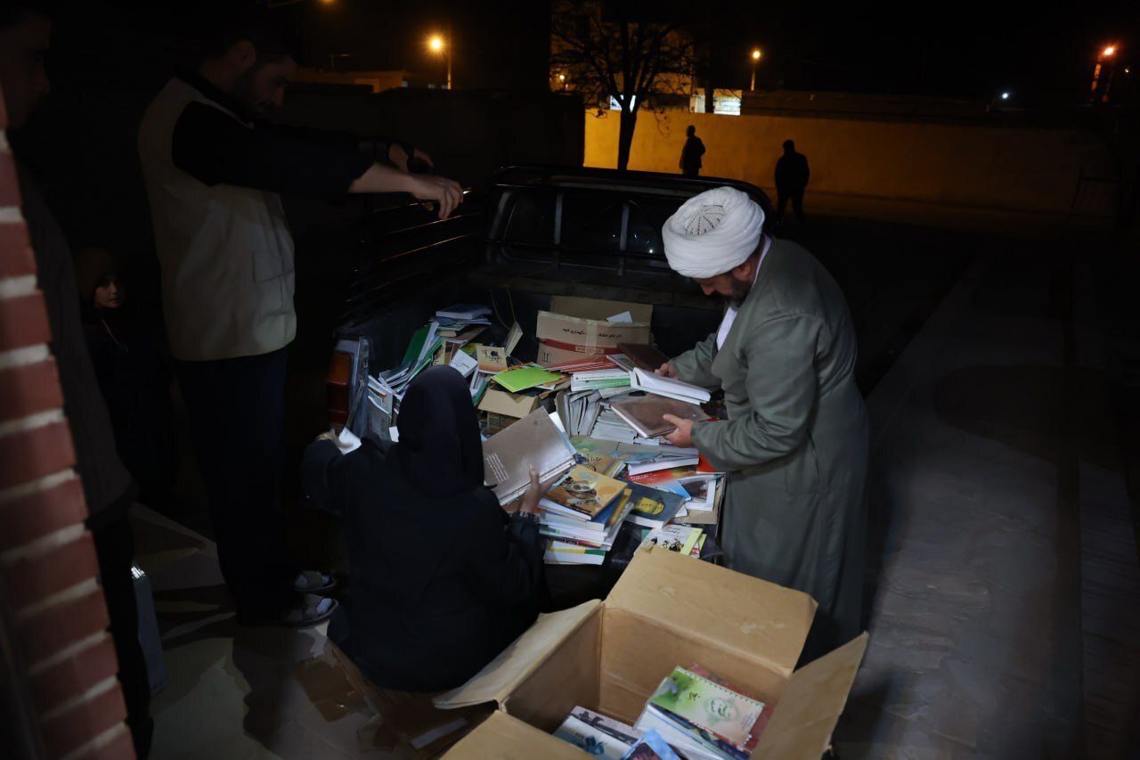 افتتاح دهمین کتابخانه گروه جهادی شهدا مزین به نام «شهیدآرمان علی وردی» + عکس و فیلم