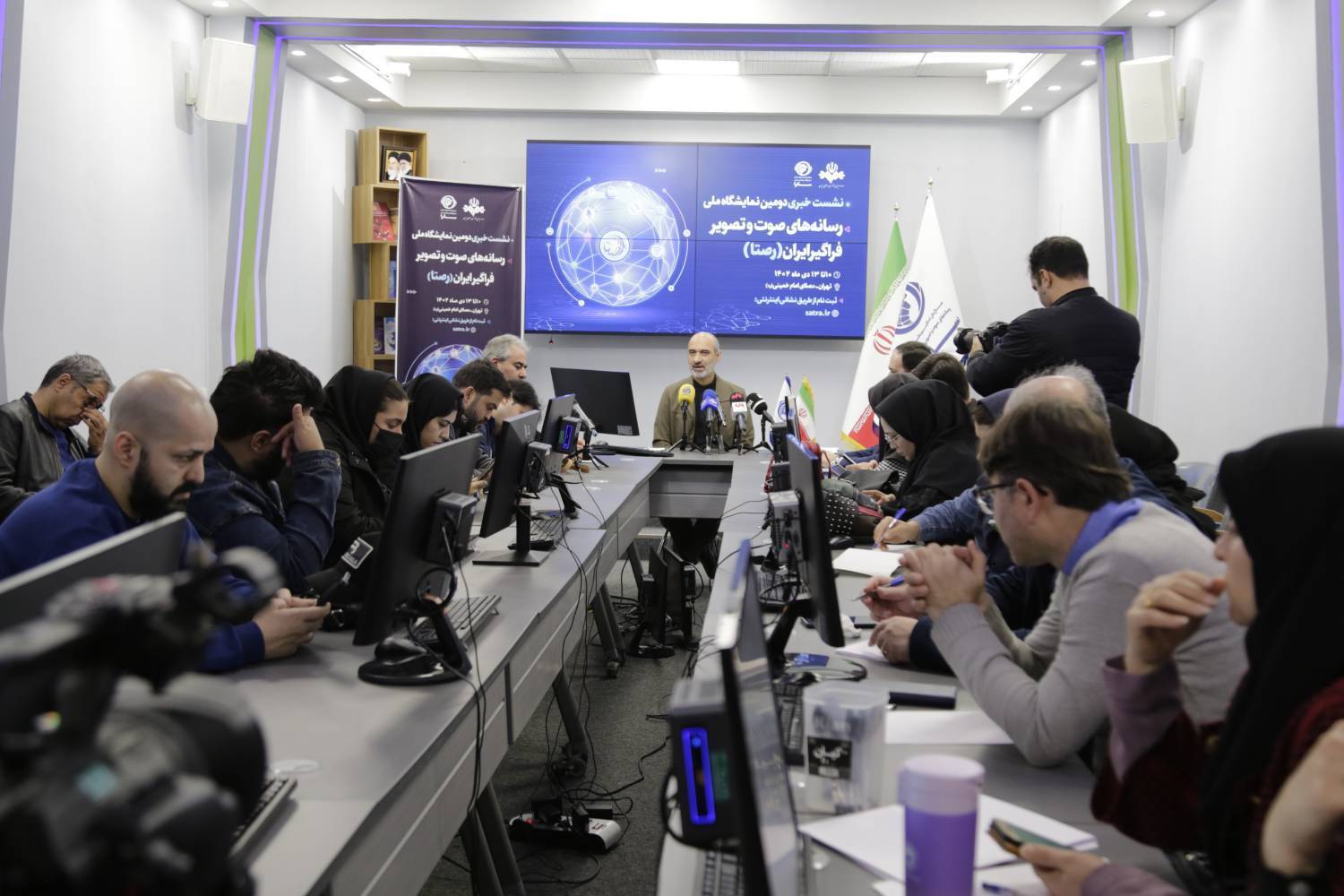 افتتاح مرکز خدمات رسانه در دومین نمایشگاه رصتا افتتاح مرکز خدمات رسانه در دومین نمایشگاه رصتا