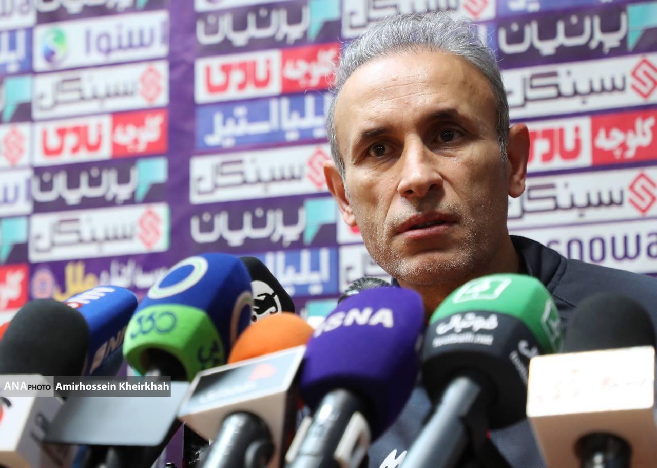 تصاویری جالب از نشست خبری دربی ۱۰۲ با حضور سرمربی پرسپولیس