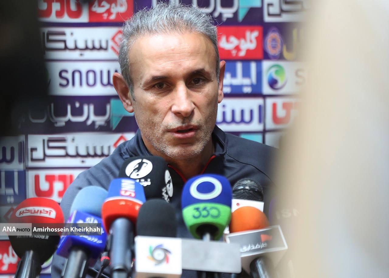 تصاویری جالب از نشست خبری دربی ۱۰۲ با حضور سرمربی پرسپولیس