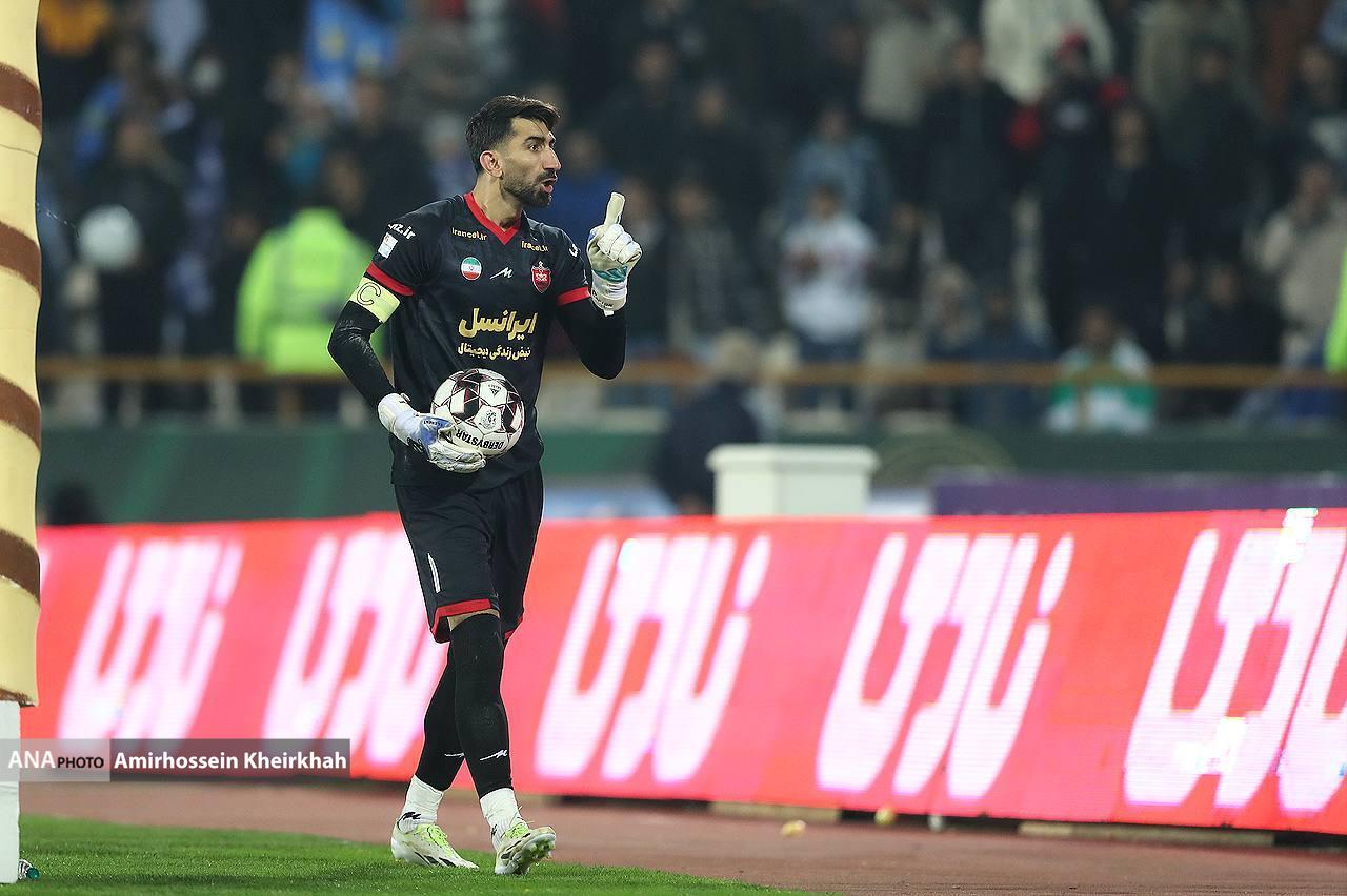 حاشیه دربی 102| خط و نشان بیرانوند برای توپ جمع کن+ تصاویر