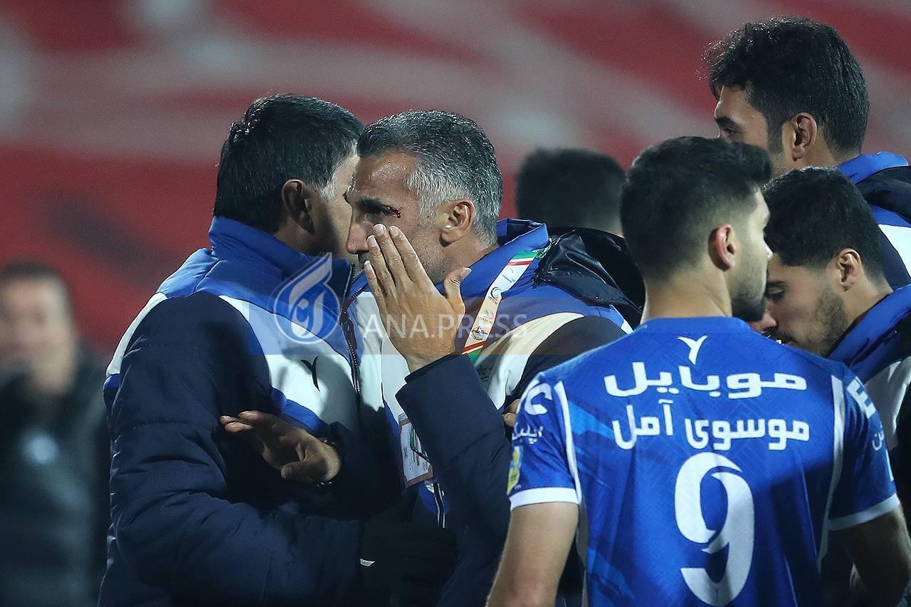 مهدی هاشمی نسب چگونه مصدوم شد؟+ تصاویر