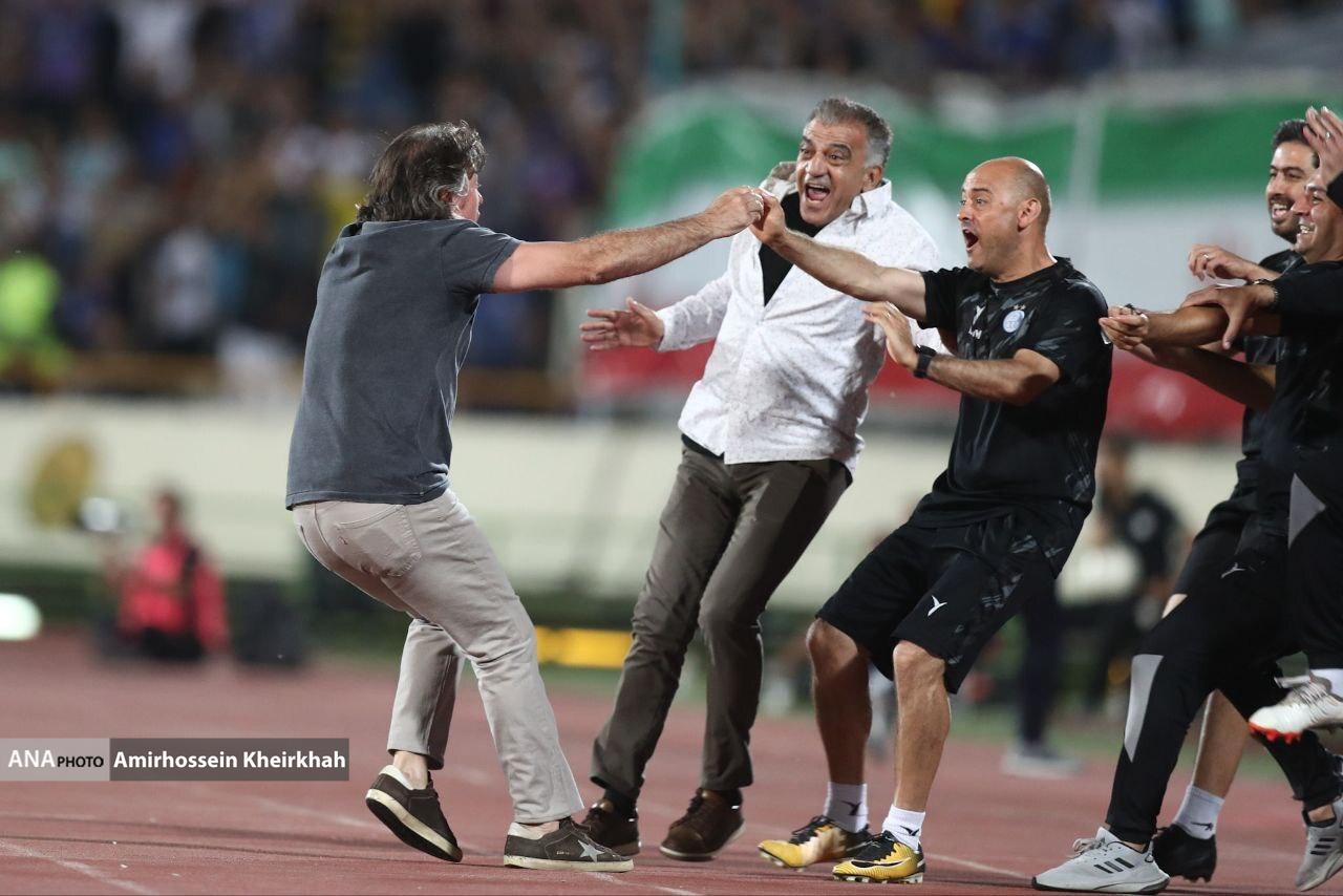 بماند///مرور اتفاقات آخرین دیدار استقلال و نساجی|